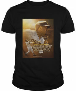 San Diego Padres Hank Aaron Award Finalist Manny Machado Signature 2022 Shirt 1