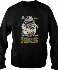 San Diego Padres team Real Women love baseball smart Women love the Padres signatures shirt 3 San Diego Padres team Real Women love baseball smart Women love the Padres signatures shirt 4