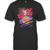 San Francisco 49Ers And Los Angeles Lakers T-Shirt