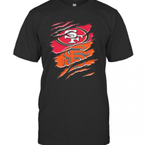 San Francisco 49Ers And San Francisco Giants Logo T-Shirt