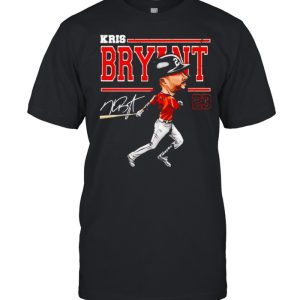 San Francisco Baseball Kris Bryant cartoon signature shirt