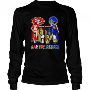 San Francisco Joe Montana Stepphen Curry signatures shirt 3