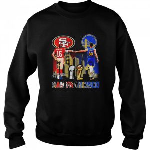 San Francisco Joe Montana Stepphen Curry signatures shirt 4