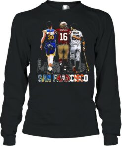 San Francisco Montana Curry Montana and Posey signatures 2021 shirt 3