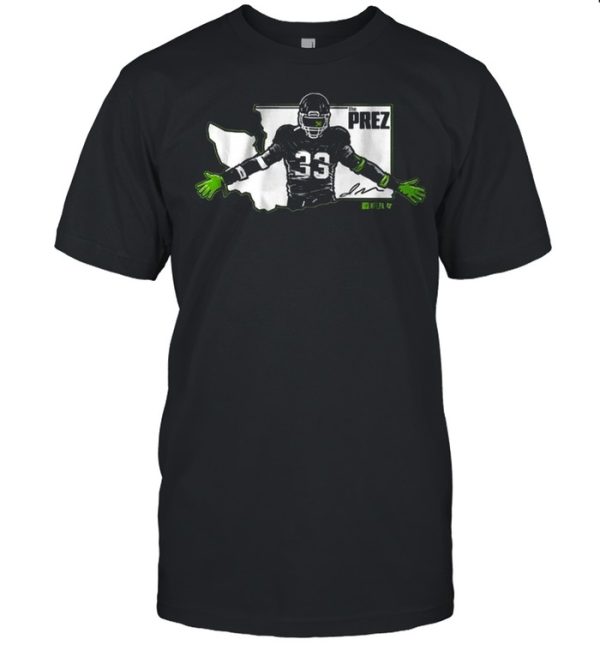 Seahawks Jamal Adams Prez Shirt