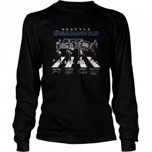 Seattle Seahawks Abbey Road signatures 2022 shirt 3