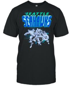 Seattle Seahawks Marvel Avengers shirt 1