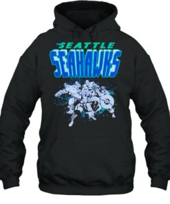 Seattle Seahawks Marvel Avengers shirt 4 Seattle Seahawks Marvel Avengers shirt 5