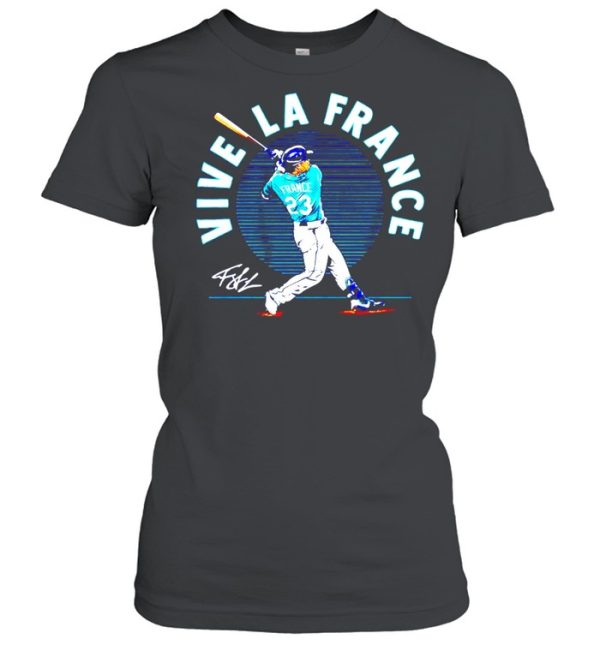 Seattle Vive La France signature shirt