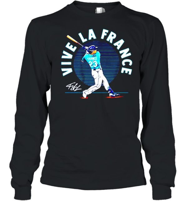 Seattle Vive La France signature shirt