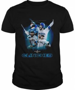 Seattle mariners clinched 2022 mlb postseason shirt 1
