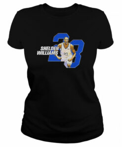 Shelden Williams throwback shirt 1 Shelden Williams throwback shirt 2
