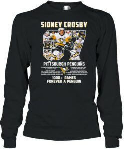 Sidney Crosby 87 Pittsburgh Penguins 1000 Games Forever A Penguin shirt 2 Sidney Crosby 87 Pittsburgh Penguins 1000 Games Forever A Penguin shirt 3