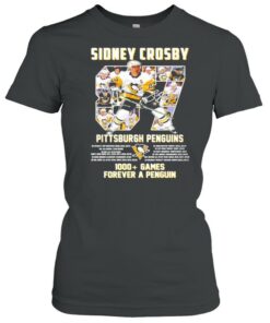 Sidney Crosby Pittsburgh Penguins 1000+ Games forever a penguin signature shirt 1 Sidney Crosby Pittsburgh Penguins 1000 Games forever a penguin signature shirt 2