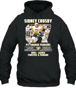 Sidney Crosby Pittsburgh Penguins 1000+ Games forever a penguin signature shirt 4 Sidney Crosby Pittsburgh Penguins 1000 Games forever a penguin signature shirt 5