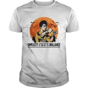 Simplicity is the key to brilliance halloween shirt