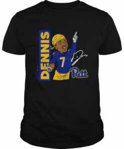 Sirvocea Dennis Pitt Panthers football signature shirt 1