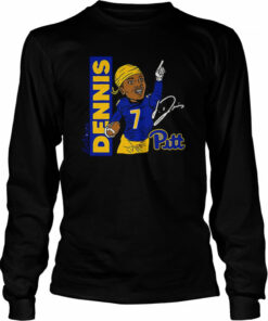 Sirvocea Dennis Pitt Panthers football signature shirt 3