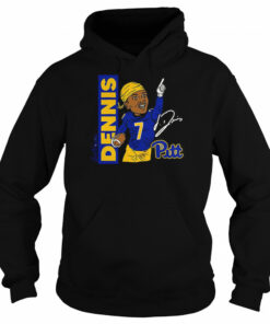 Sirvocea Dennis Pitt Panthers football signature shirt 5