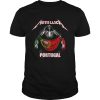 Skeleton Metallica Portugal Flag shirt