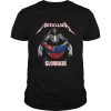 Skeleton Metallica Slovakia Flag shirt