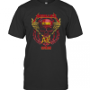 Skull Metallica Spain Flag T-Shirt