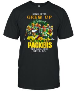 Some of us Grew Up watching Green Bay Packers the cool ones still do shirt 1