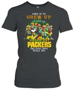 Some of us Grew Up watching Green Bay Packers the cool ones still do shirt 2