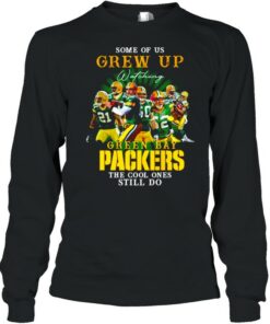 Some of us Grew Up watching Green Bay Packers the cool ones still do shirt 3