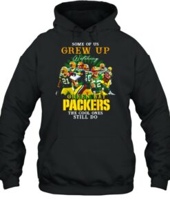 Some of us Grew Up watching Green Bay Packers the cool ones still do shirt 5