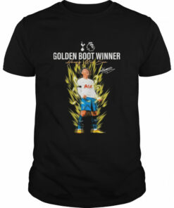 Son Heung Min Vegeta Golden Boot Winner Signatures Shirt 1