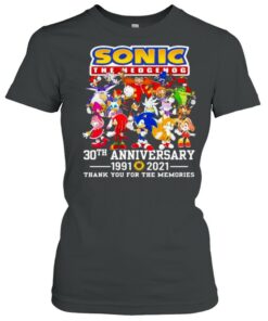 Sonic The Hedgehog 30th Anniversary 1991 2021 Thank You For The Memories Shirt 1 Sonic The Hedgehog 30th Anniversary 1991 2021 Thank You For The Memories Shirt 2