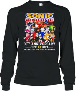 Sonic The Hedgehog 30th Anniversary 1991 2021 Thank You For The Memories Shirt 2 Sonic The Hedgehog 30th Anniversary 1991 2021 Thank You For The Memories Shirt 3