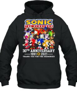 Sonic The Hedgehog 30th Anniversary 1991 2021 Thank You For The Memories Shirt 4 Sonic The Hedgehog 30th Anniversary 1991 2021 Thank You For The Memories Shirt 5