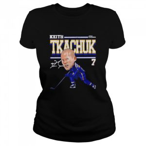 St. Louis Blues Keith Tkachuk cartoon signature shirt