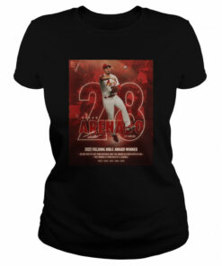 St Louis Cardinals Nolan Arenado 5th award 2022 Fielding Bible award Winner signature shirt 2