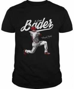 St Louis Harrison Bader Score shirt 1