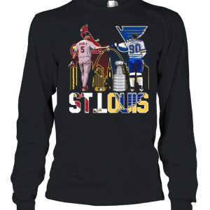 St Louis St Louis Cardinals Albert Pujols St Louis Blues Ryan OReilly shirt 3