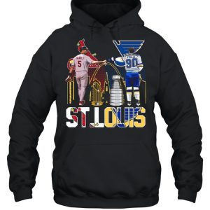 St Louis St Louis Cardinals Albert Pujols St Louis Blues Ryan OReilly shirt 5