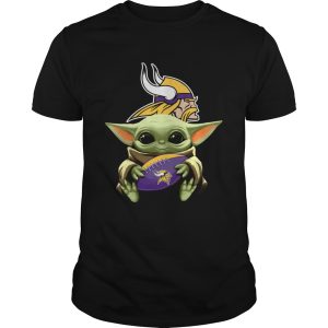 Star Wars Baby Yoda Hug Vikings shirt