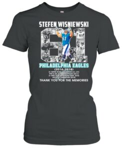 Stefen Wisniewski Philadelphia Eagles 2016-2018 signature shirt 1 Stefen Wisniewski Philadelphia Eagles 2016 2018 signature shirt 2