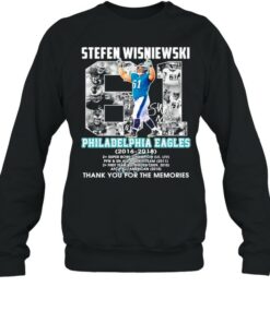Stefen Wisniewski Philadelphia Eagles 2016-2018 signature shirt 3 Stefen Wisniewski Philadelphia Eagles 2016 2018 signature shirt 4