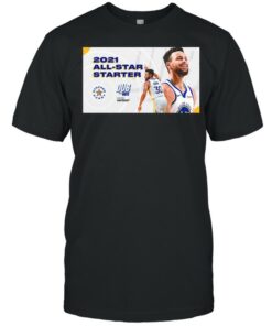 Stephen Curry 2021 All Star Starter Dub the vote sponsored by Verizon shirt 1