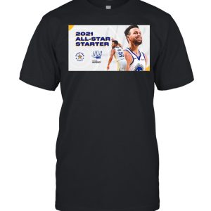 Stephen Curry 2021 All Star Starter Dub the vote sponsored by Verizon shirt