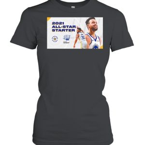 Stephen Curry 2021 All Star Starter Dub the vote sponsored by Verizon shirt