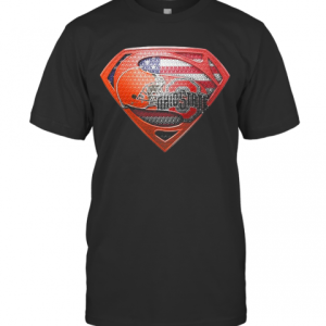 Superman Cleveland Browns And Cleveland Indians American Flag Independence Day T-Shirt