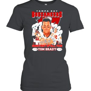 Tampa Bay Buccaneers Greatest of All Time Tom Brady Signature Shirt