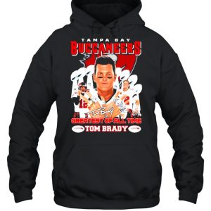 Tampa Bay Buccaneers Greatest of All Time Tom Brady Signature Shirt 5