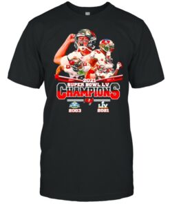 Tampa Bay Buccaneers Super Bowl Lv Champions 2003 2021 shirt 1