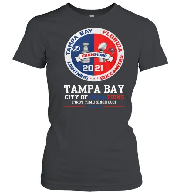 Tampa Bay City Of Champions First Time Since 2021 shirt